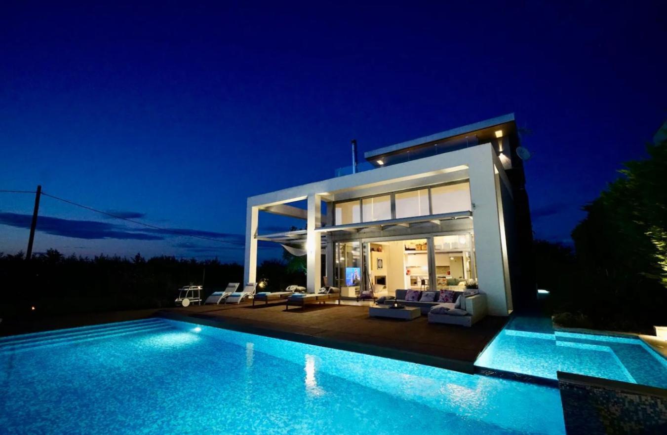 Island Villa Sani Sea View Экстерьер фото